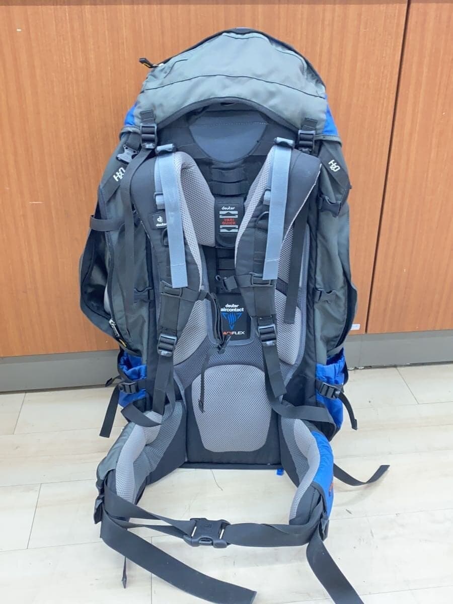 Deuter backpack -- BLU AIRCONTACT75+10 3