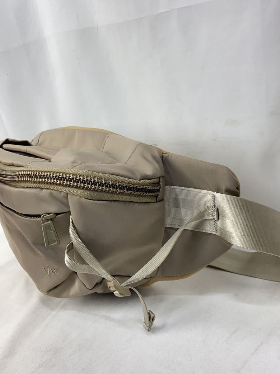 F CE Shoulder Bag Nylon BEG Solid 2