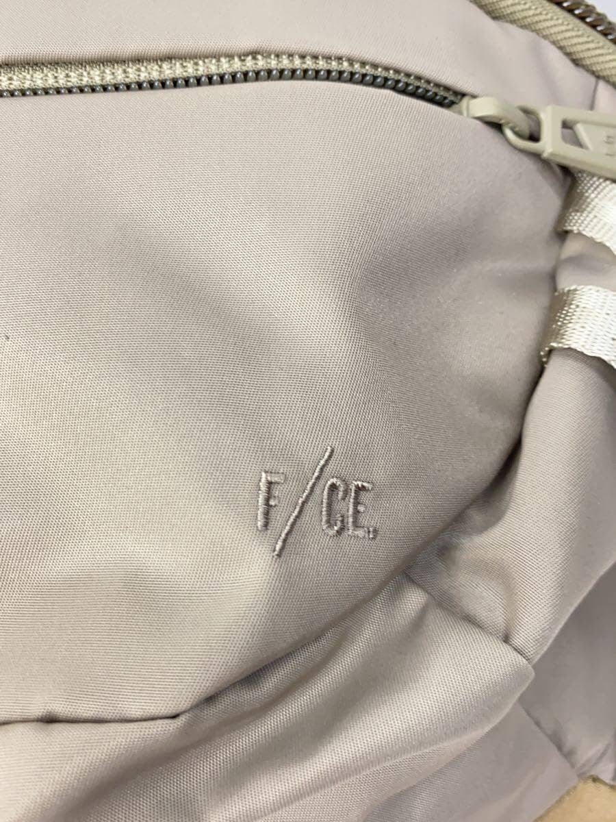 F CE Shoulder Bag Nylon BEG Solid 5