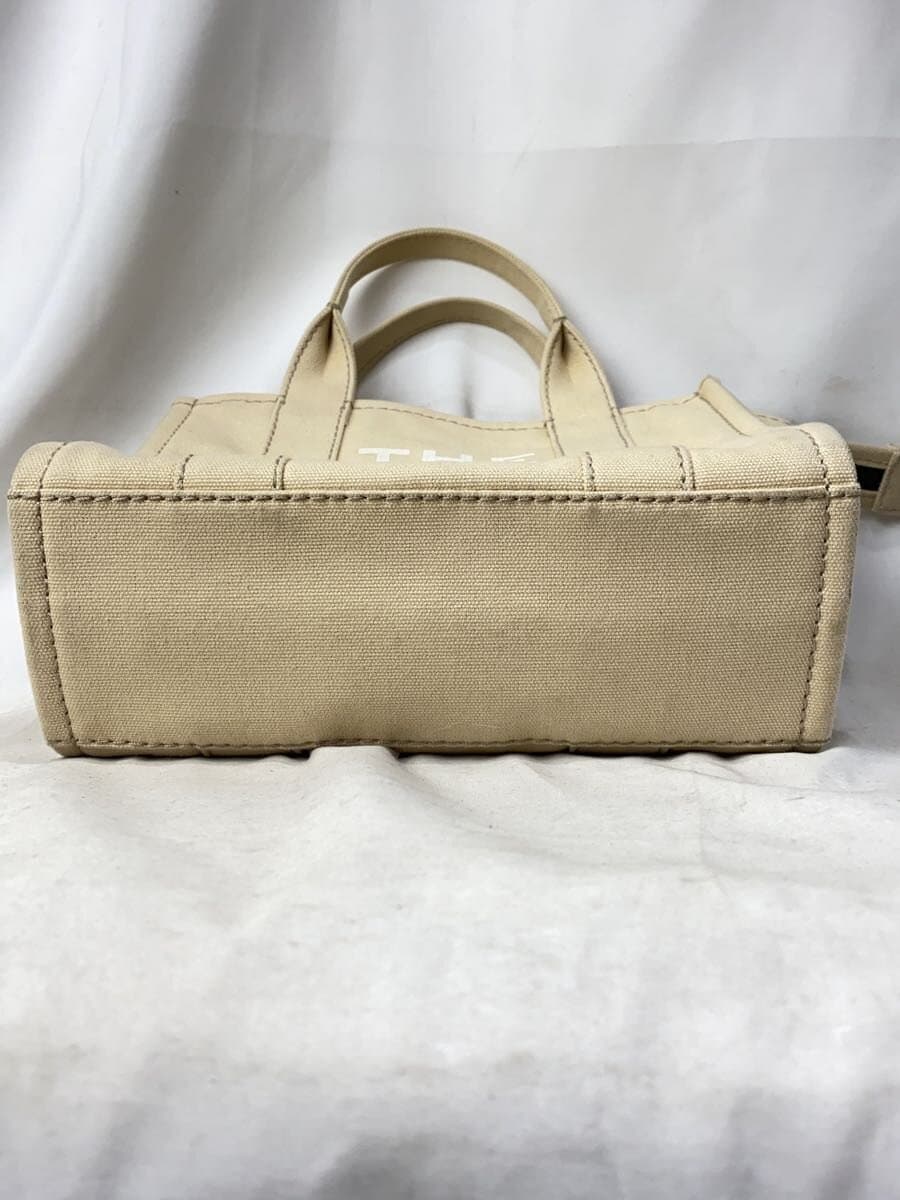 MARC JACOBS Handbag Canvas BEG Solid M0016493 260 4
