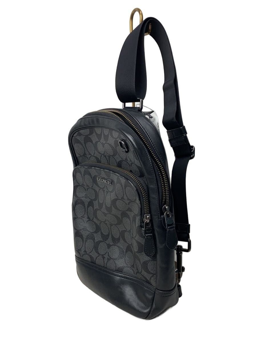 COACH Bag BLK All Over Pattern 2