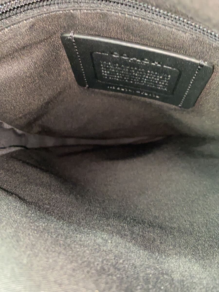 COACH Bag BLK All Over Pattern 6