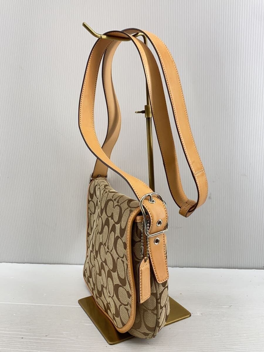 COACH Shoulder Bag BEG All Over Pattern 6842 2