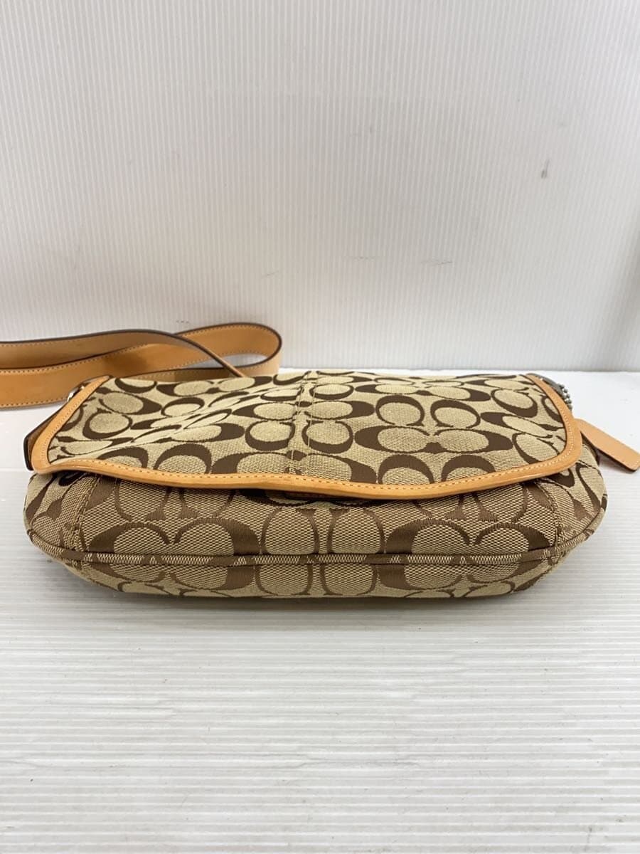 COACH Shoulder Bag BEG All Over Pattern 6842 4