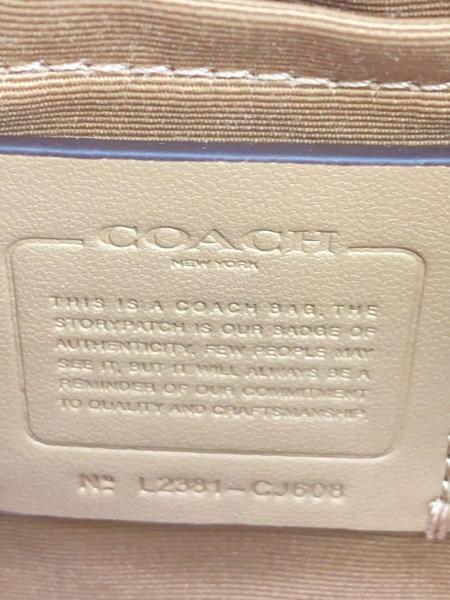 COACH Shoulder Bag Leather IVO CJ608 5