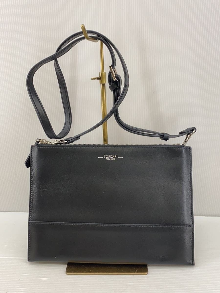 TOPKAPI Shoulder Bag Faux Leather BLK