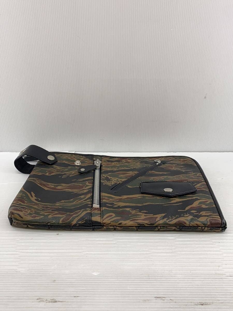 Schott Second Bag KHK Camouflage Long Wallet 4
