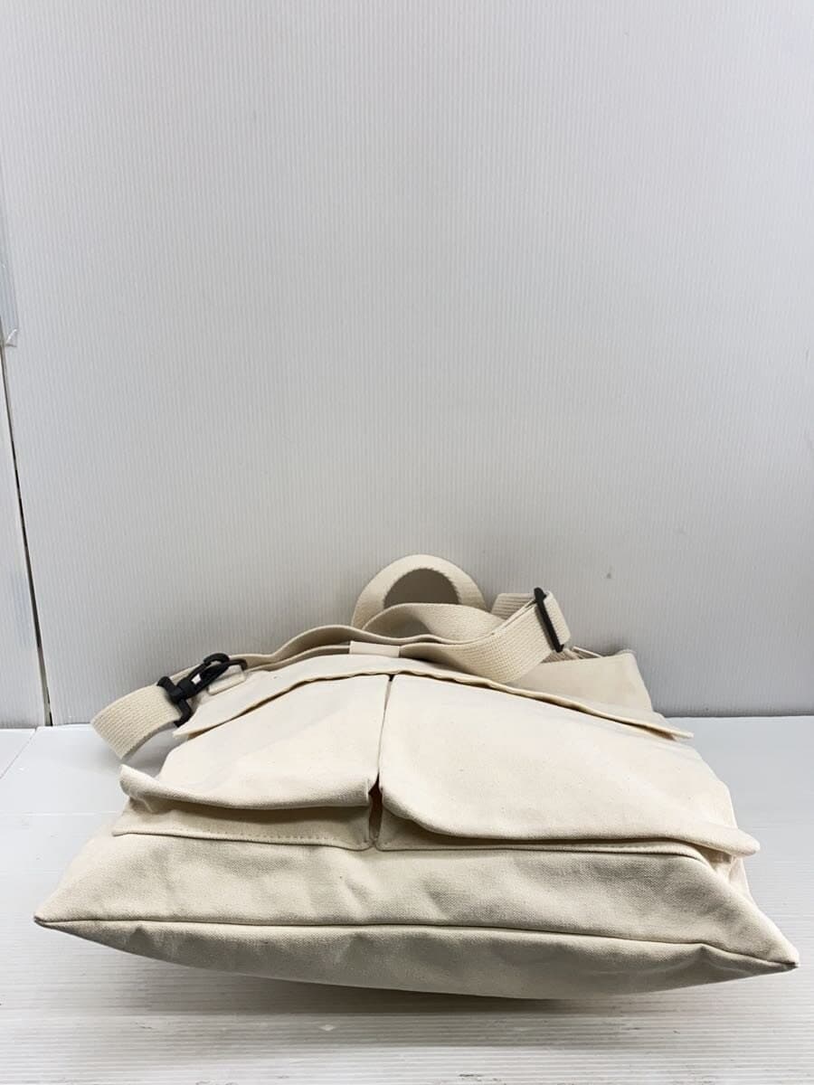 COMME des GARCONS SHIRT Helmet Bag Shoulder Bag Canvas CRM Solid 2-Way Tote Bag 4