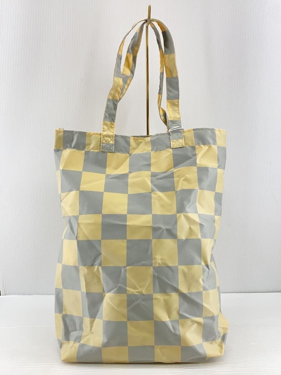 COMME des GARCONS × Onitsuka Tiger Tote Bag Nylon Check Pattern With Tag