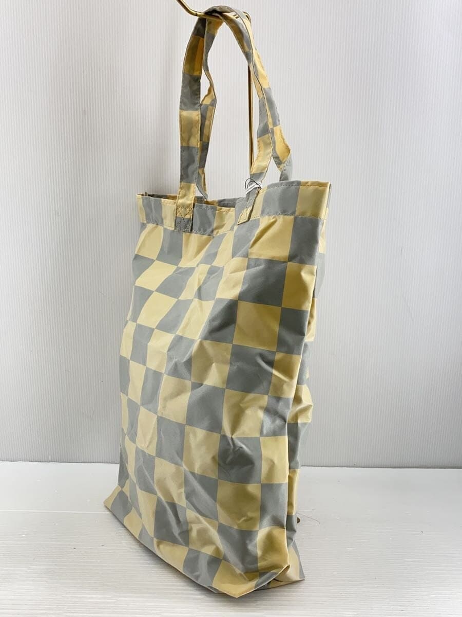 COMME des GARCONS × Onitsuka Tiger Tote Bag Nylon Check Pattern With Tag 2
