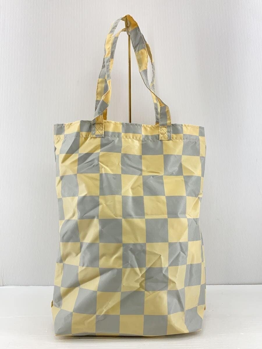COMME des GARCONS × Onitsuka Tiger Tote Bag Nylon Check Pattern With Tag 3