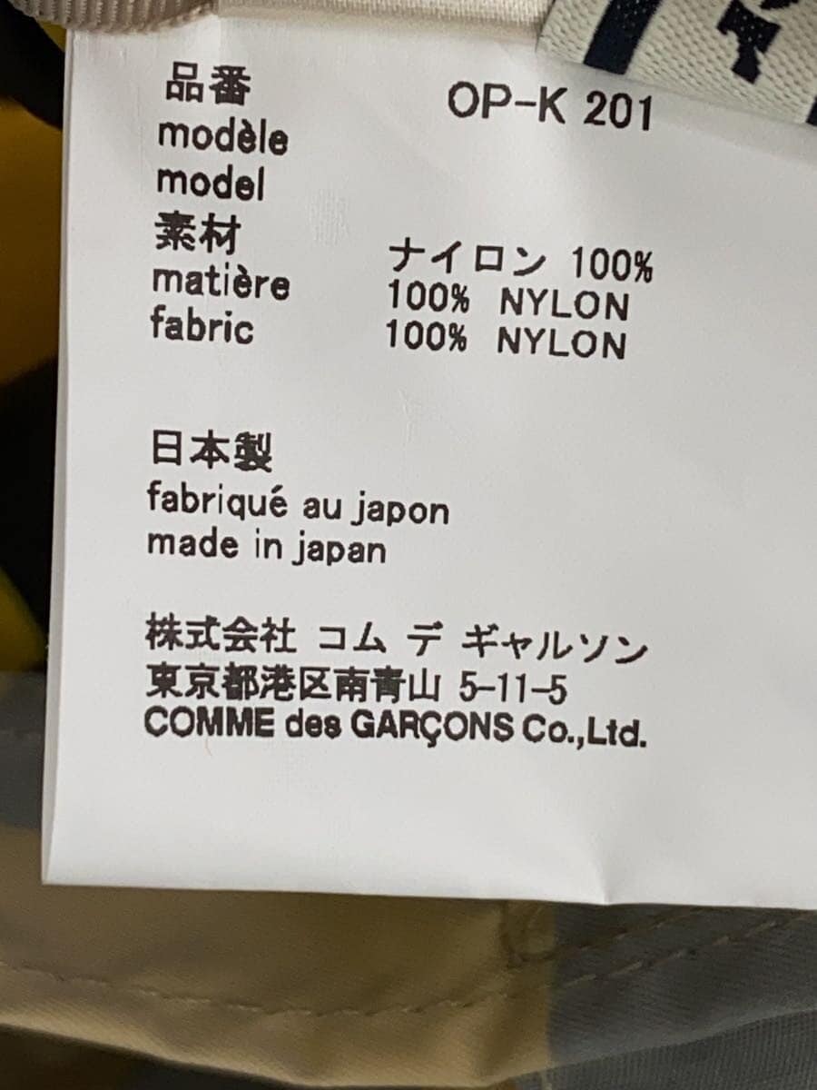 COMME des GARCONS × Onitsuka Tiger Tote Bag Nylon Check Pattern With Tag 7