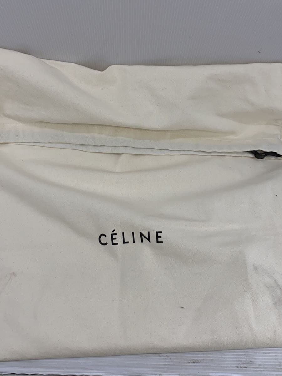 CELINE Cabas Phantom Corner Wear Tote Bag Leather BEG 9