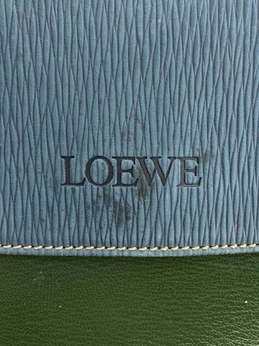 LOEWE shoulder bag PVC GRN 6