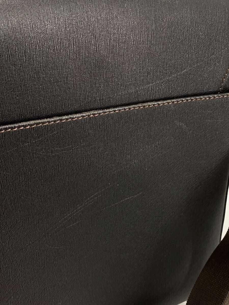 dunhill shoulder bag PVC BLK 9