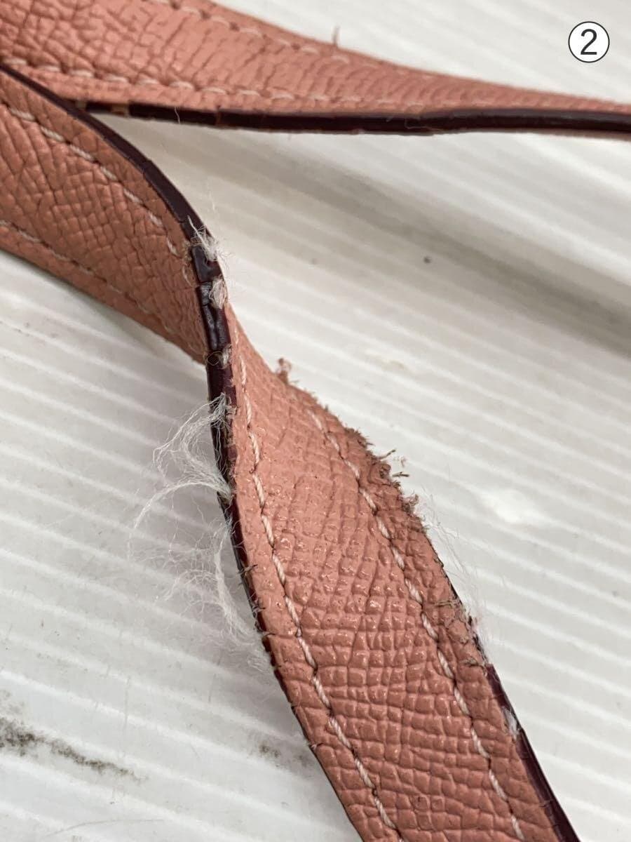 COACH tote bag leather PNK plain F79608 9