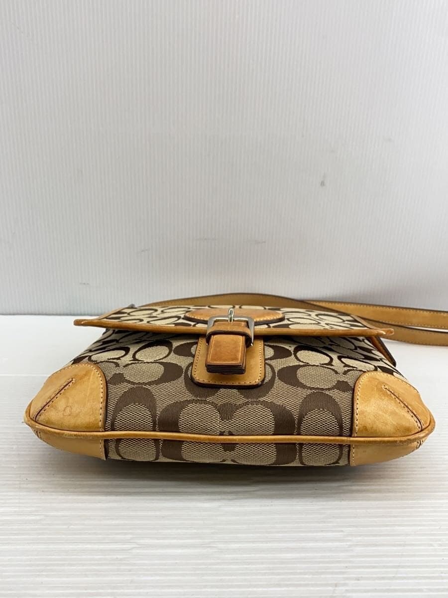 COACH shoulder bag -- BEG all-over pattern 6079 4