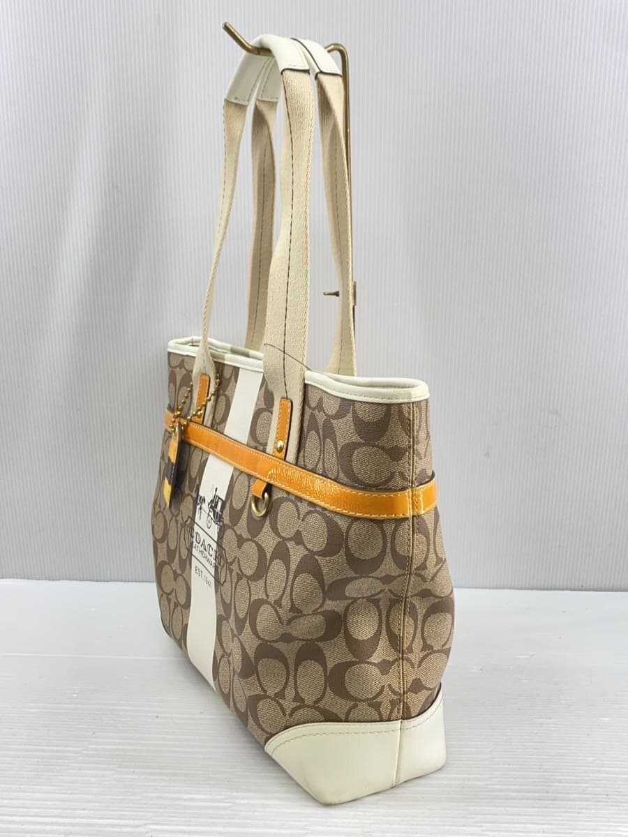 COACH tote bag PVC BEG all-over pattern 2