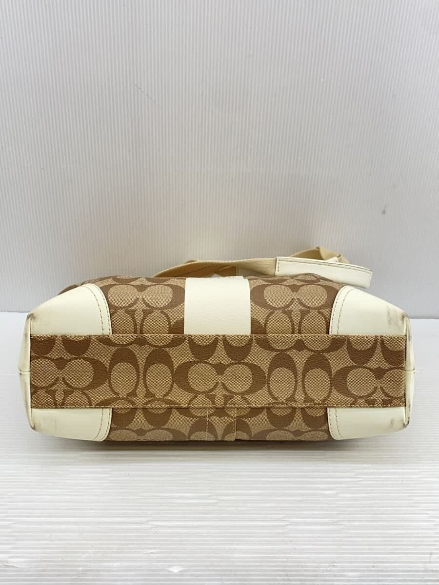 COACH tote bag PVC BEG all-over pattern 4