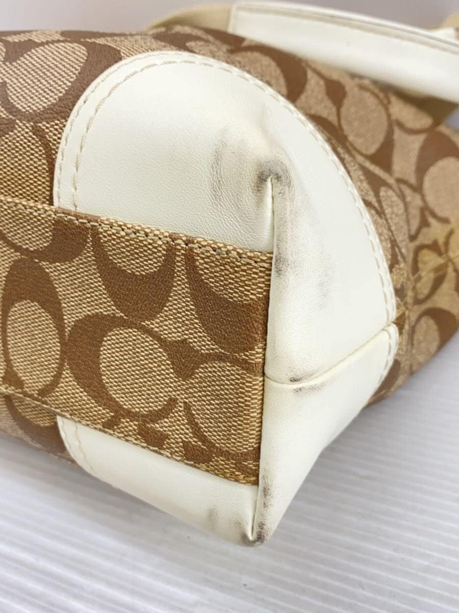 COACH tote bag PVC BEG all-over pattern 5