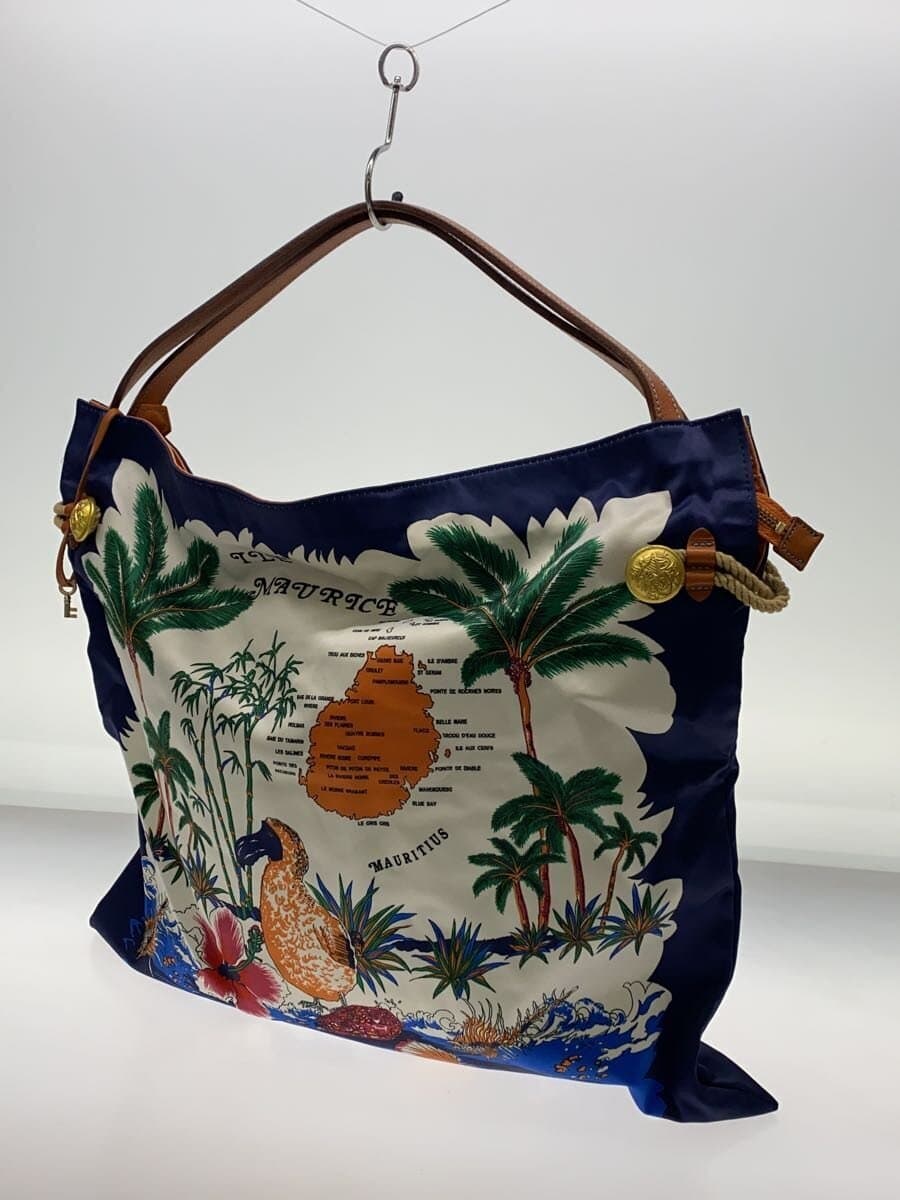 TOPKAPI Tote Bag NVY All Over Pattern 2