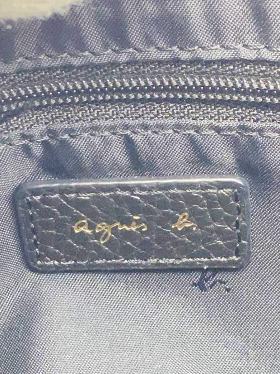 agnes b. Shoulder Bag BLK RAS18-01 5