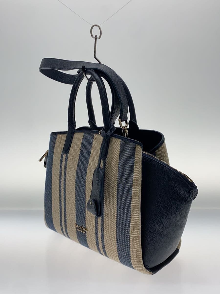 kate spade new york Tote Bag NVY Stripe 2