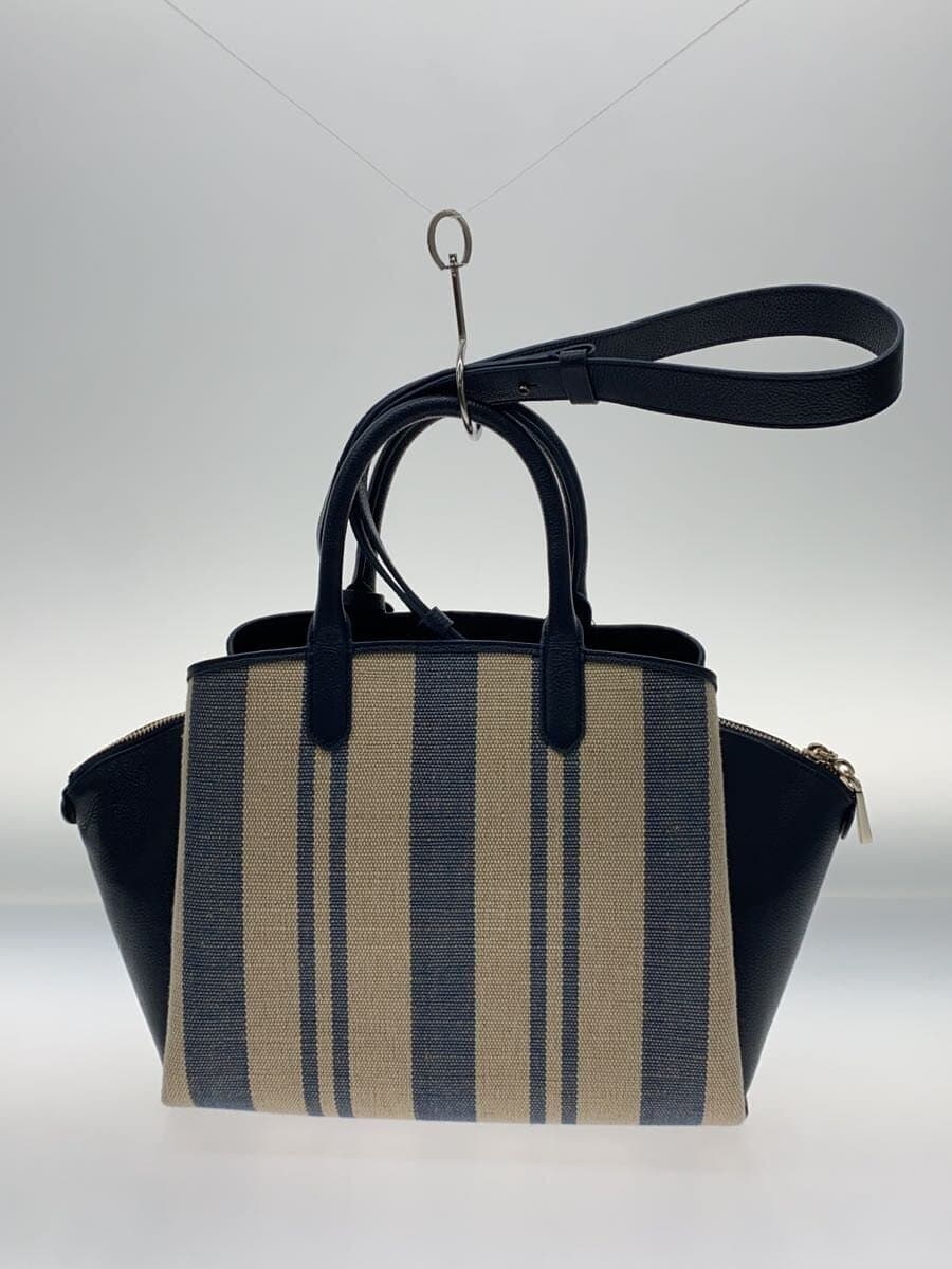 kate spade new york Tote Bag NVY Stripe 3