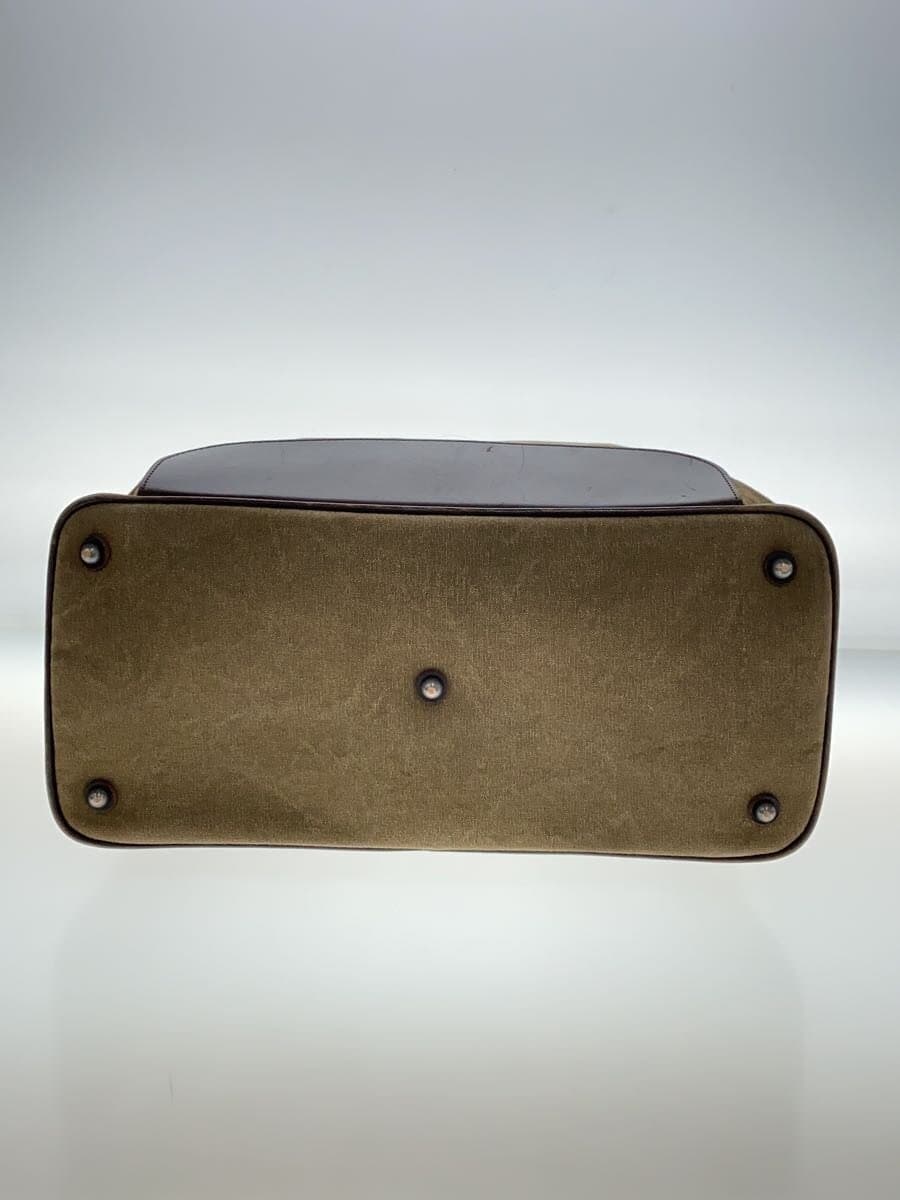 kissora Tote Bag Canvas KHK Solid 4