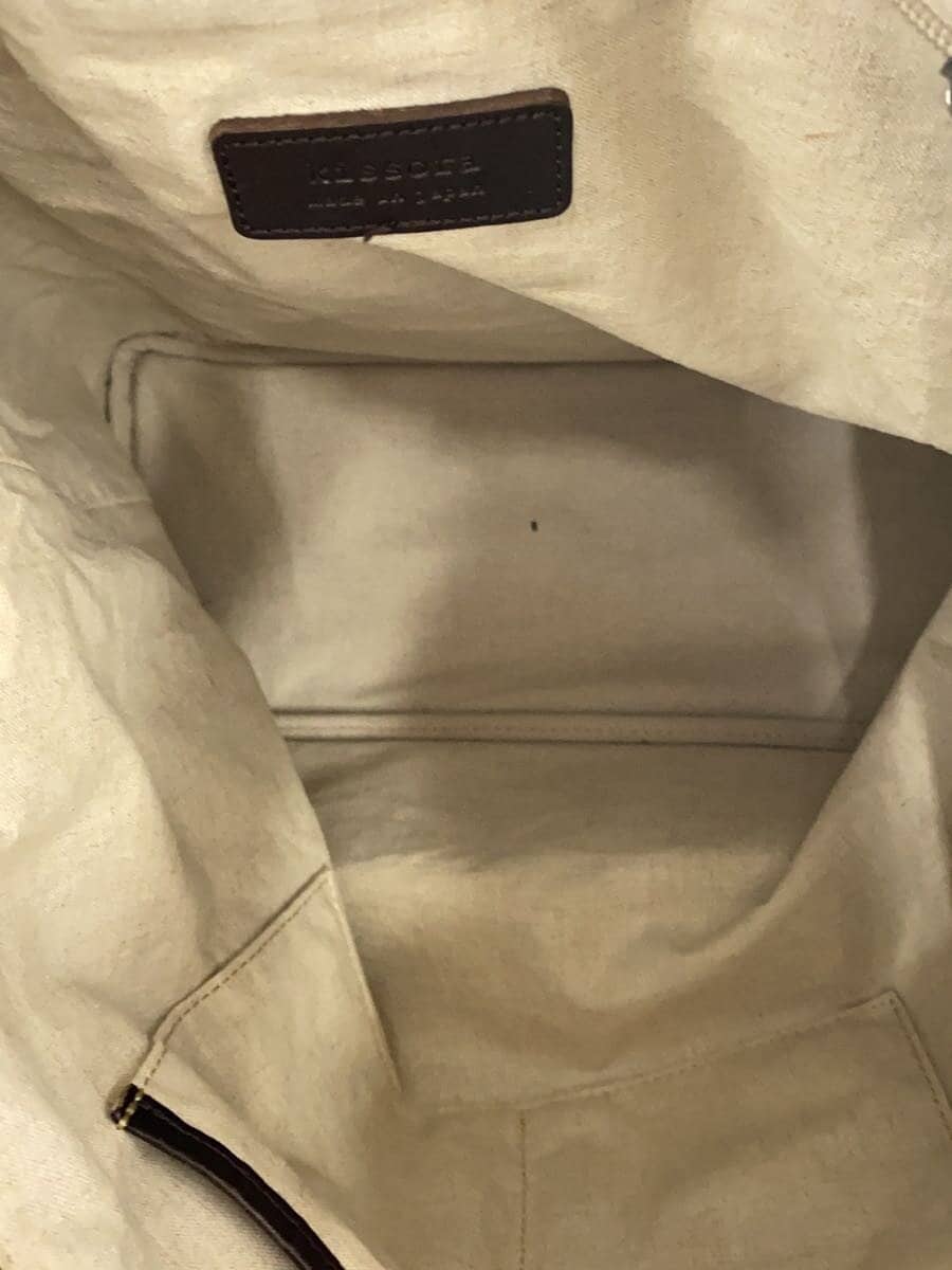 kissora Tote Bag Canvas KHK Solid 6