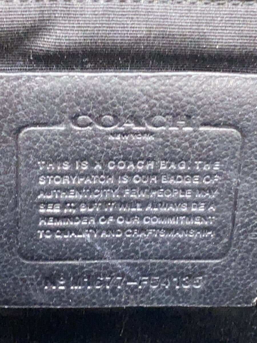 COACH Backpack Leather BLK Solid m1677 5