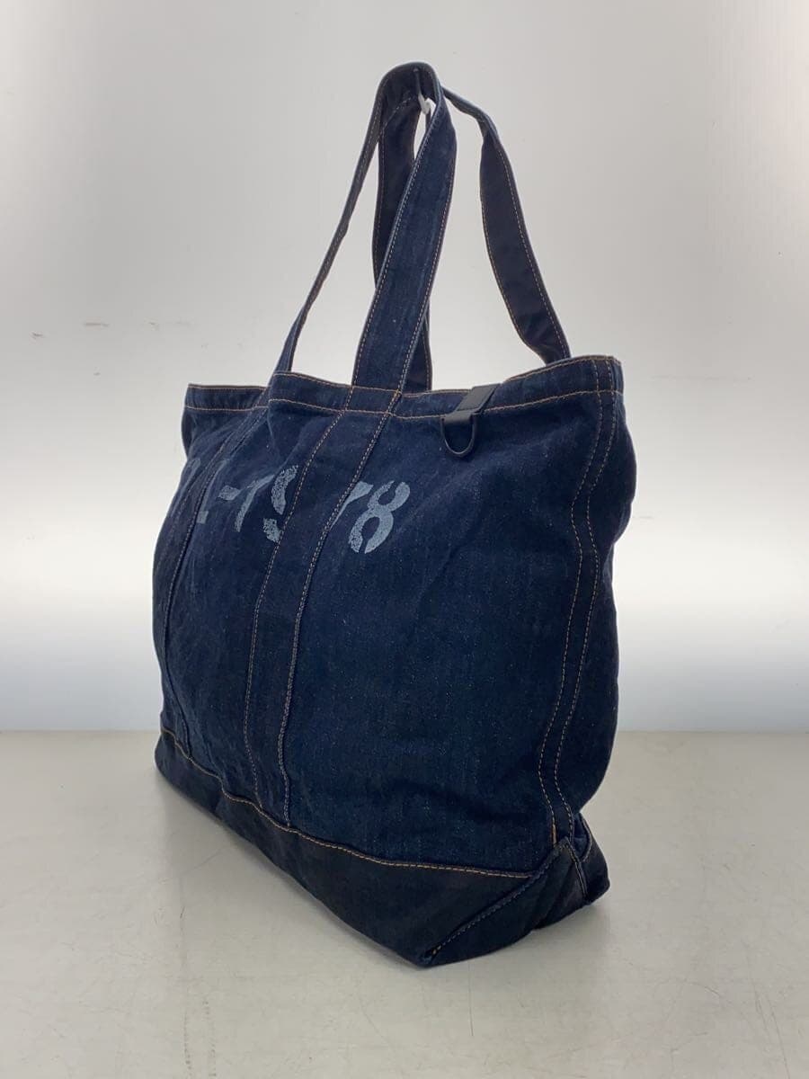 DIESELDSL-1978 Logo Tote Bag Denim IDG 2