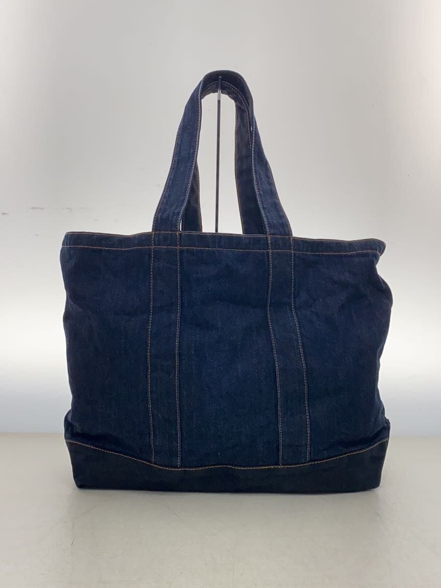 DIESELDSL-1978 Logo Tote Bag Denim IDG 3