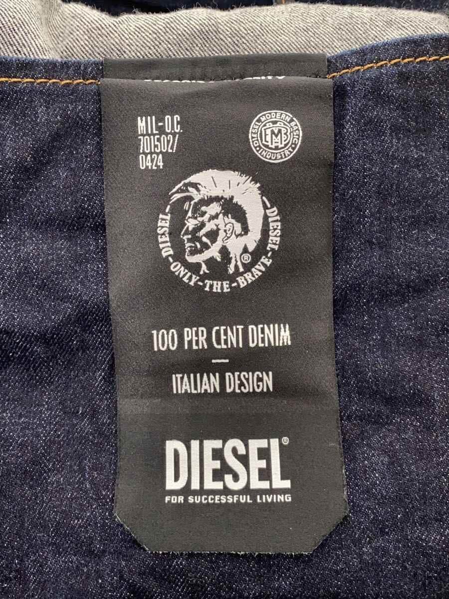 DIESELDSL-1978 Logo Tote Bag Denim IDG 5