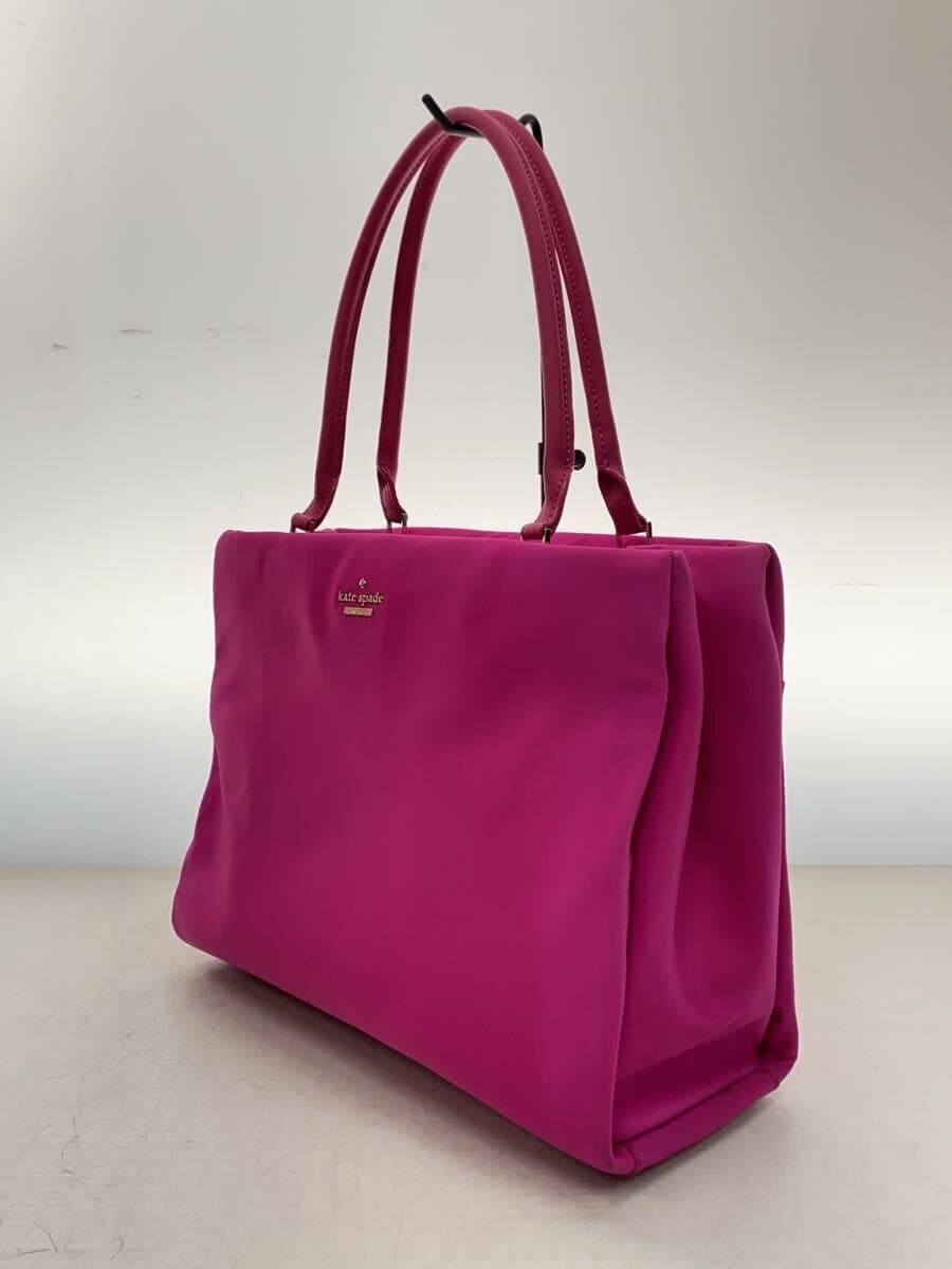 kate spade new york Handle Inside Stain Handbag Faux Leather PNK Solid 2