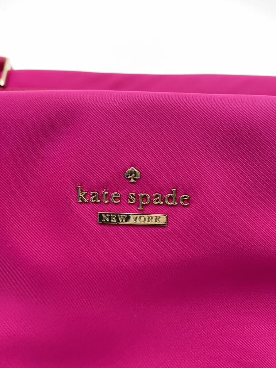 kate spade new york Handle Inside Stain Handbag Faux Leather PNK Solid 5