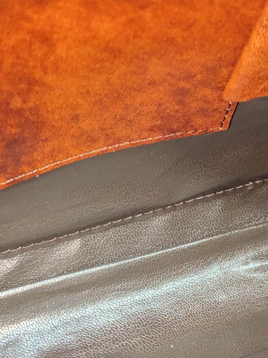 Aoki Kaban Second Bag Leather BRW Solid 6