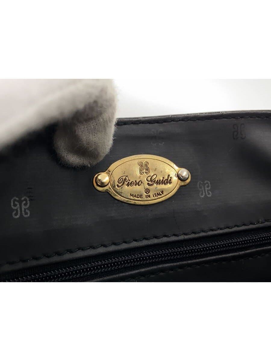 PIERO GUIDI Braided Shoulder Bag Leather Multicolor 5