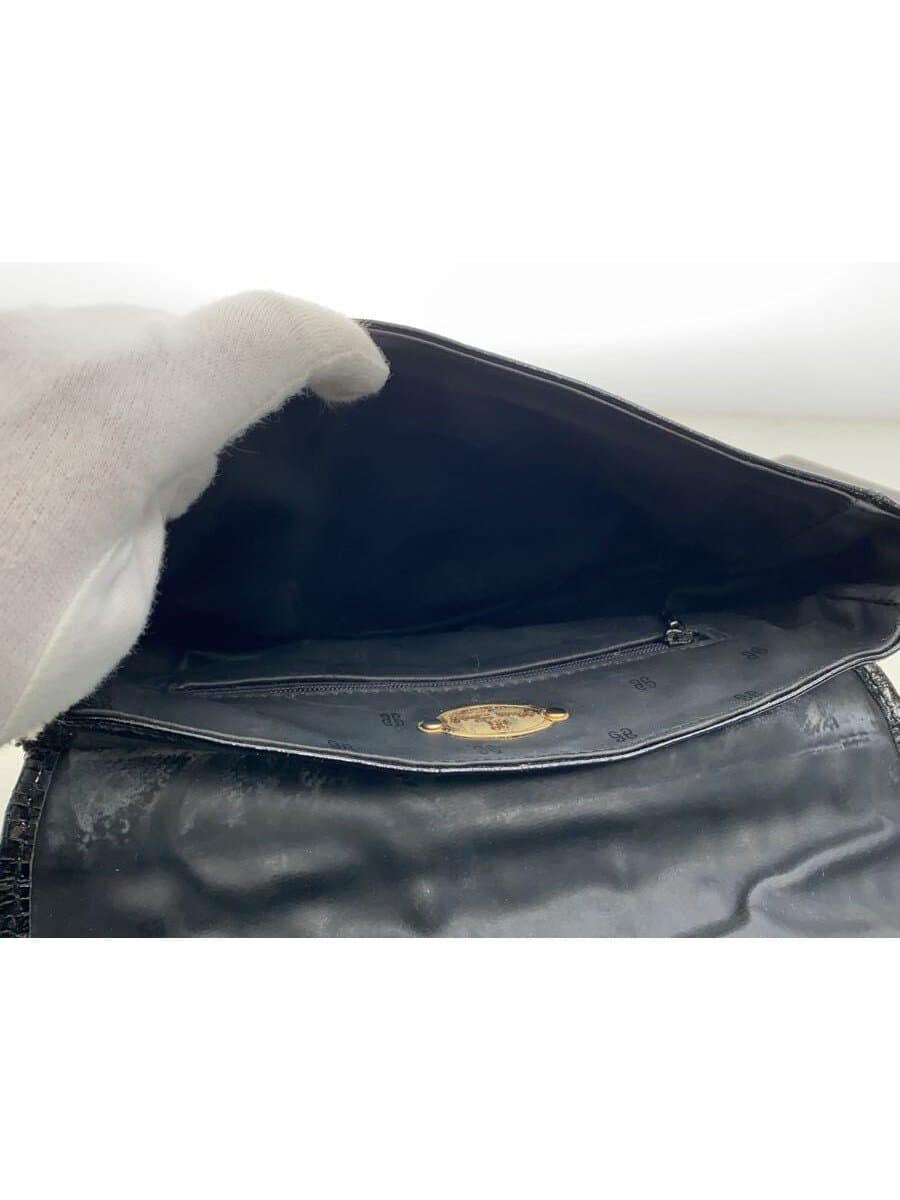 PIERO GUIDI Braided Shoulder Bag Leather Multicolor 6