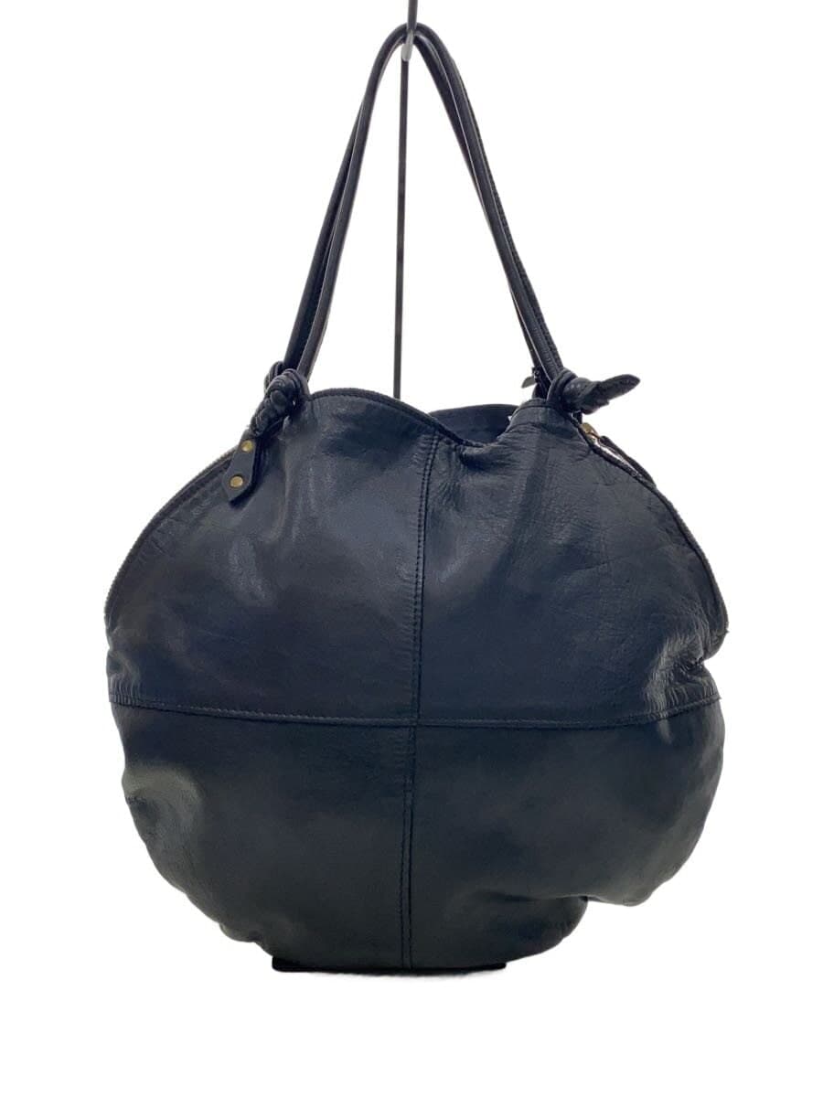 POMTATA Tote Bag Leather BLK