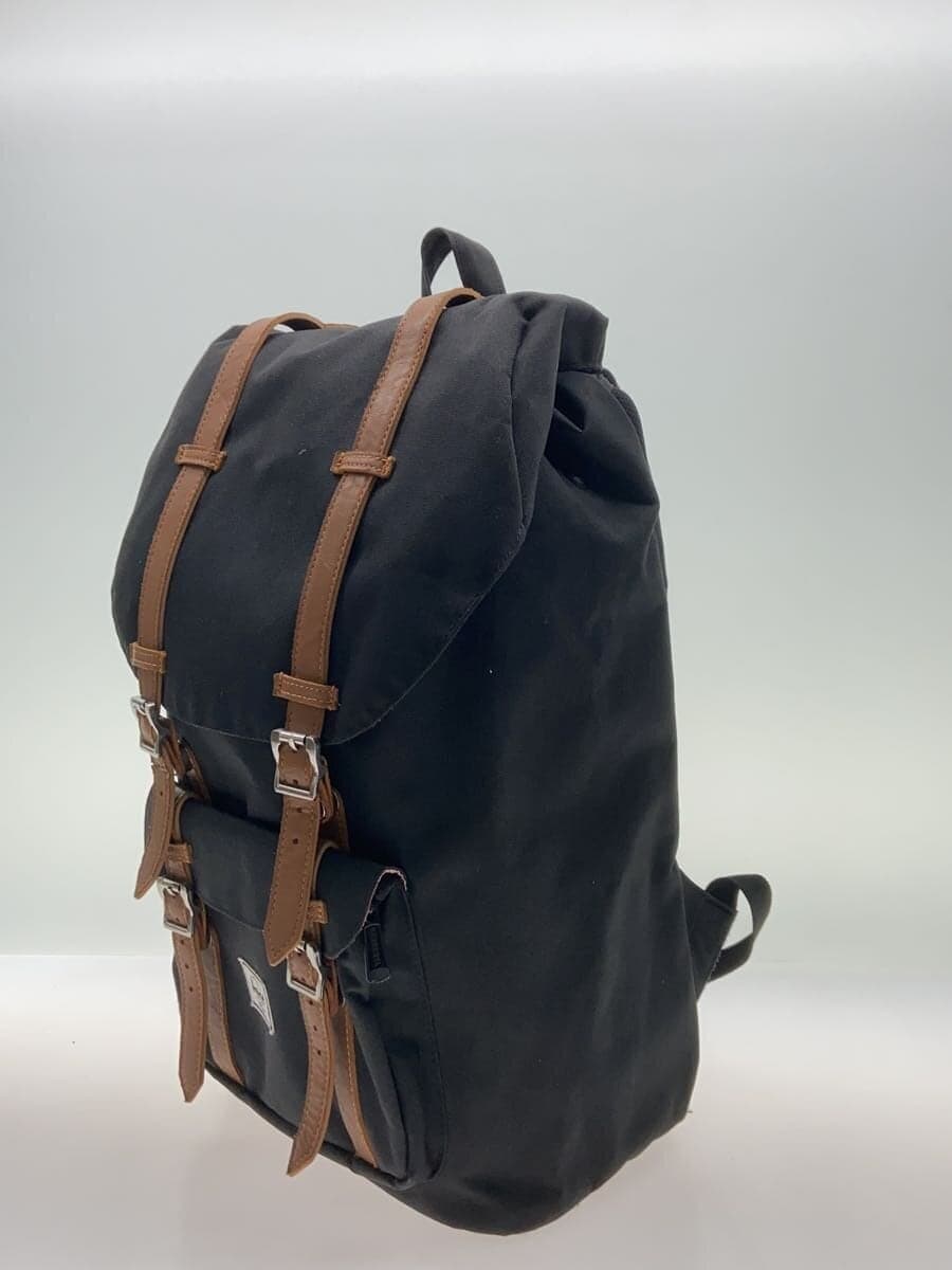 Herschel Backpack Canvas BLK Solid 2