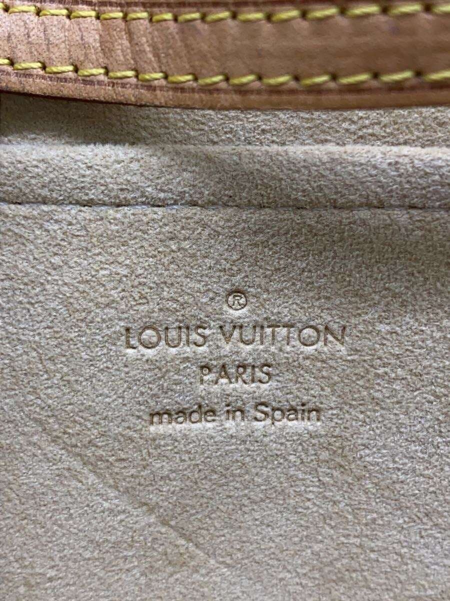 LOUIS VUITTON Pochette Twin GM_Monogram Canvas PVC BRW 5