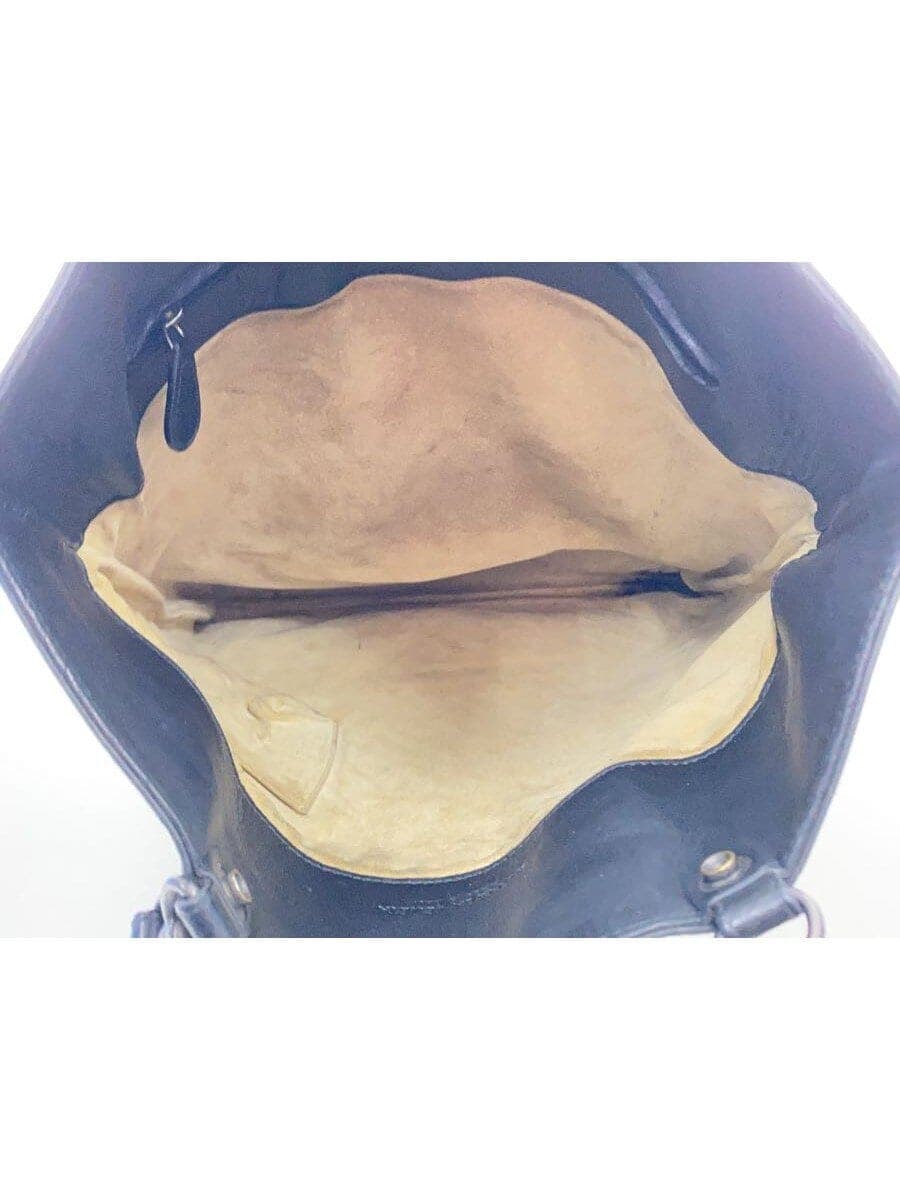 BOTTEGA VENETA Tote Bag Leather BLK 6