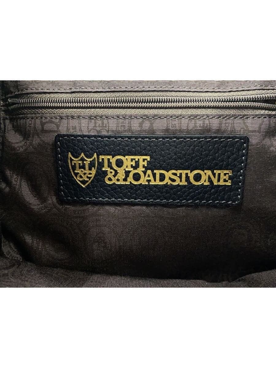 TOFF&LOADSTONE Backpack Leather Black Plain 5