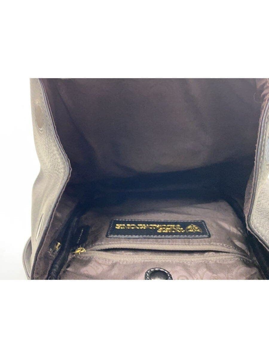 TOFF&LOADSTONE Backpack Leather Black Plain 6