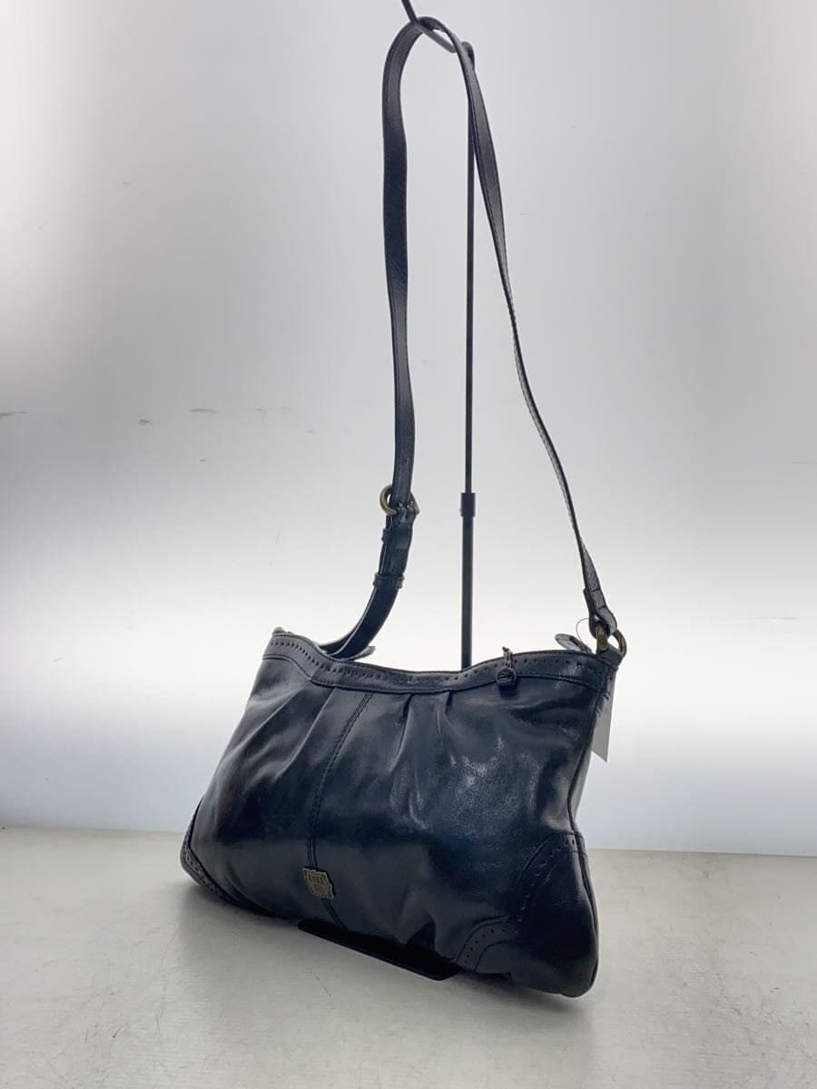 ANNA SUI Shoulder Bag Leather Black 2