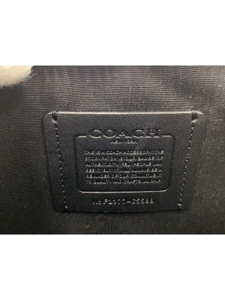 COACH Shoulder Bag Leather Black F2377-C5598 5