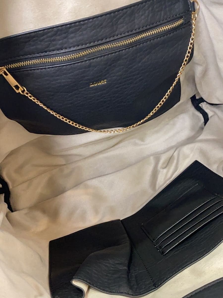 nouer Bag Leather BLK 6