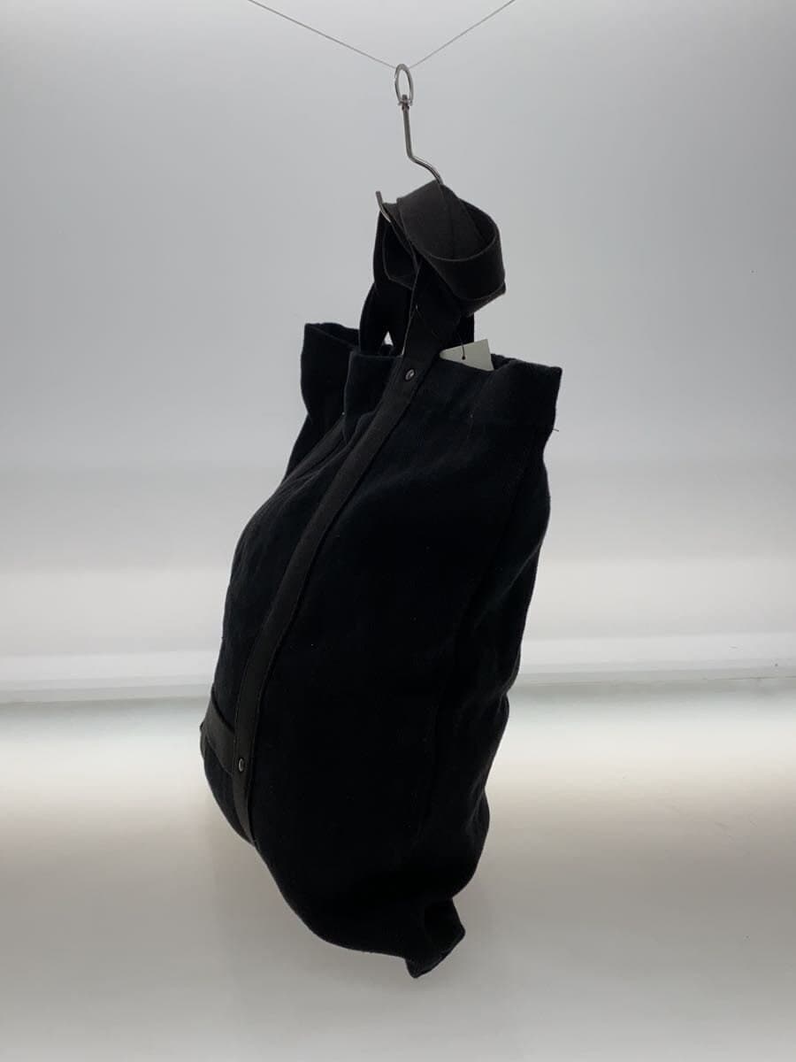 SLOW&CO Tote Bag -- BLK Herringbone 2