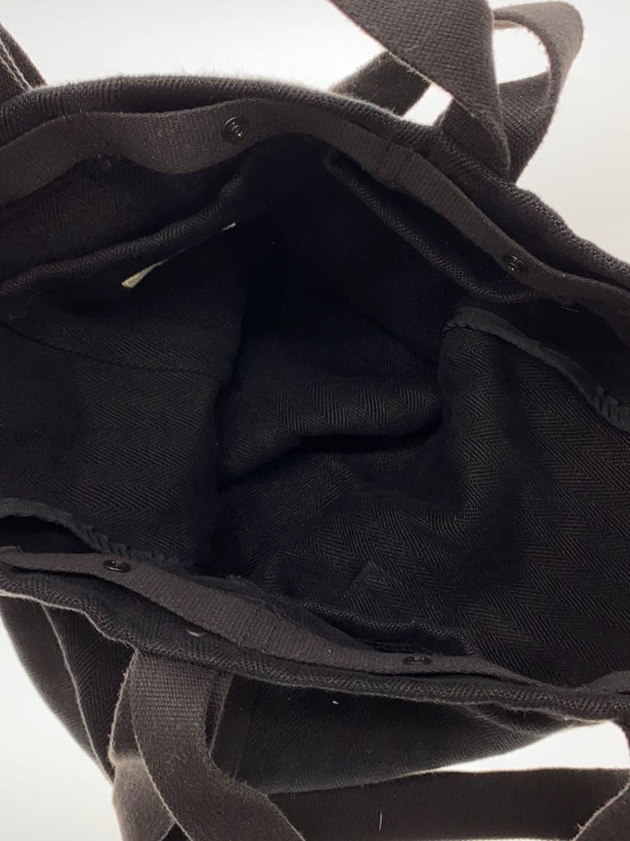 SLOW&CO Tote Bag -- BLK Herringbone 6